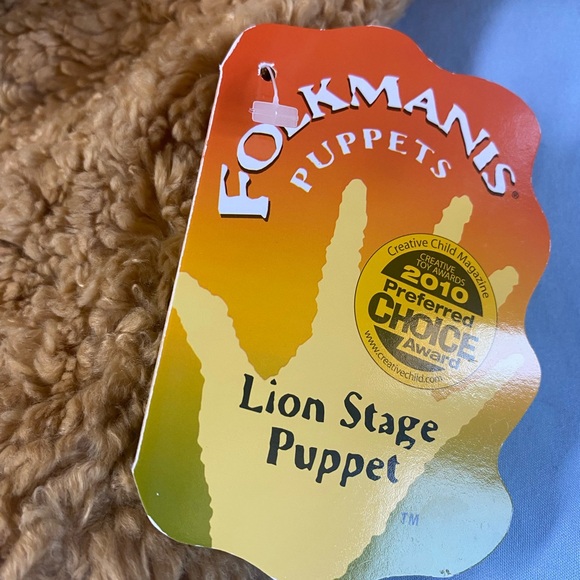 Lion hand puppet - Picture 3 of 5